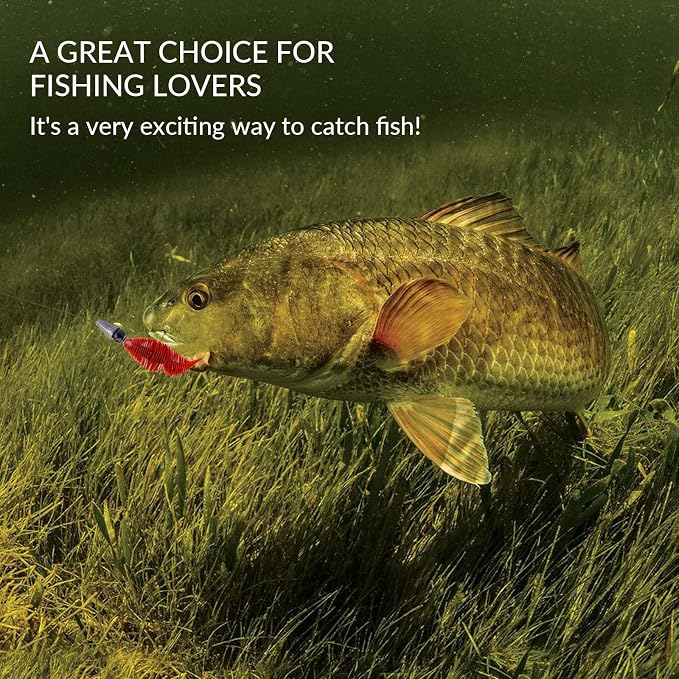 THKFISH Soft Swimbait 5/6 PCS or 15/18 PCS Soft Plastic Fishing Lures Bass Lures Swim Baits Lures for Bass Fishing Worms for Bass