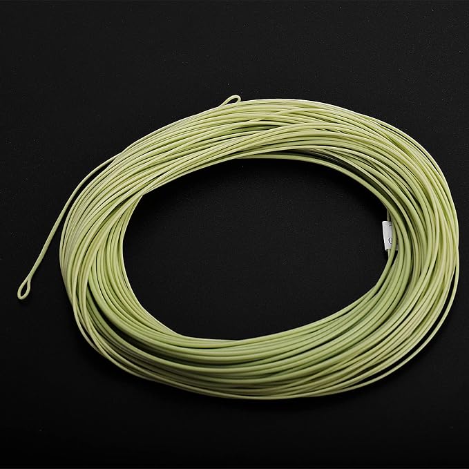 SF Fly Fishing Line Weight Forward Floating Fly Line for Fly Fishing 3wt 4wt 5wt 6wt 7wt 8wt 100FT Double Welded Loops