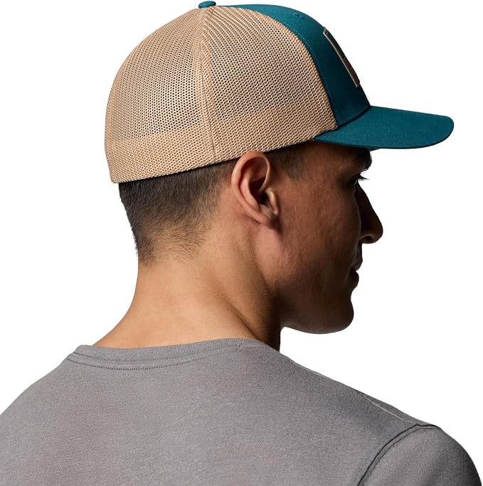 Columbia Unisex Adult PFG Logo Mesh Ball Cap