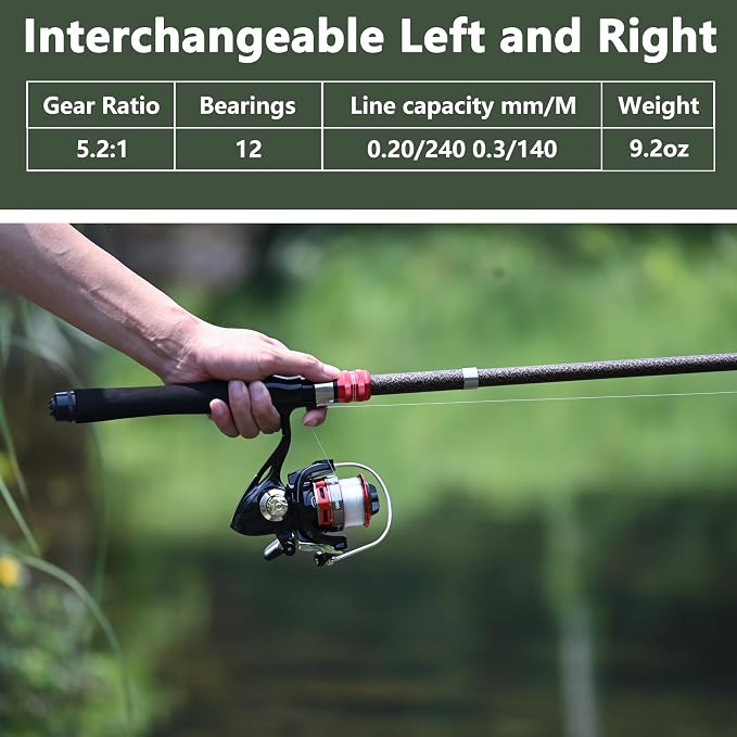 Fishing Pole Combo Set 6.9ft Telescopic Fishing Rod and Reel Combo with Fishing Pliers and Lip Gripper Collapsible Fishing Rod and Reel Kits for Bass Sea Saltwater Freshwater