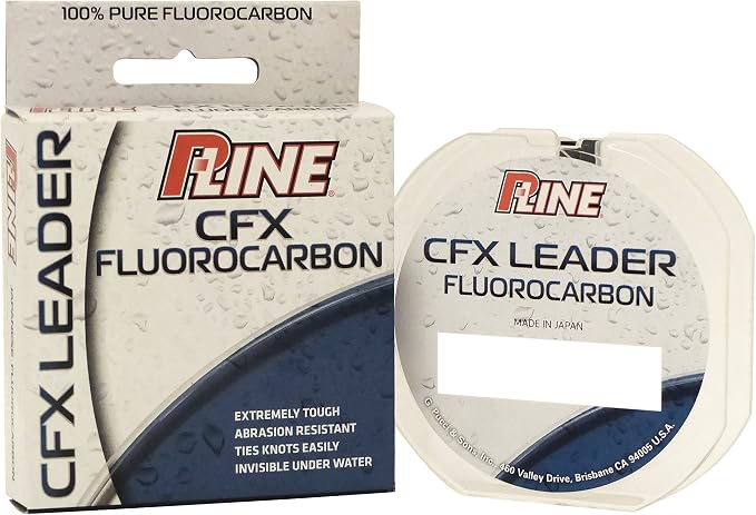 P-Line CFX Fluorocarbon Leader Material 27 YD Spool