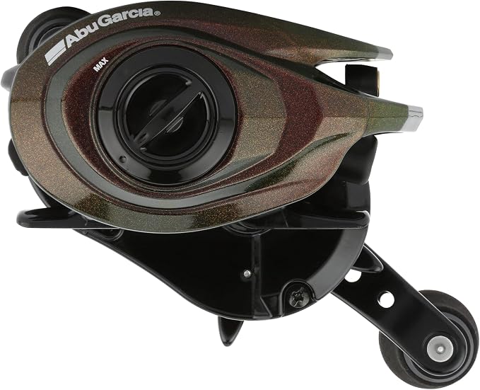 Abu Garcia IKE Signature Low Profile Baitcast Fishing Reel, Reliable Freshwater Reel, Durable & Lightweight Graphite Construction, Infini Brake System