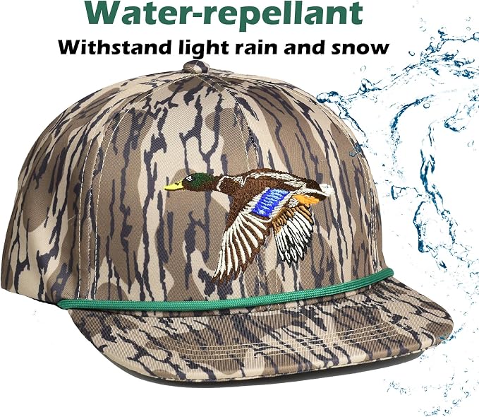 EDTREK Elite Youth Country Hat for Big Kids - Boys Snapback Hat with Flat Brim