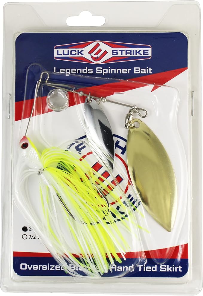 Luck E Strike Jimmy Houston Legends Spinner Bait with Willow Blades