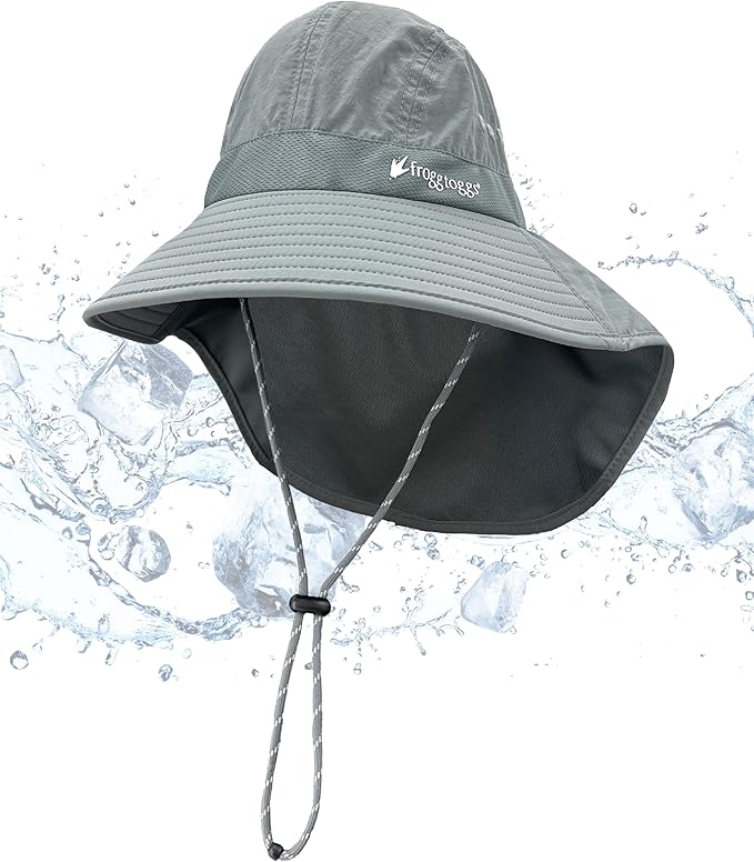 FROGG TOGGS Unisex Adult Chilly Pro Cooling Sun Shade Hat