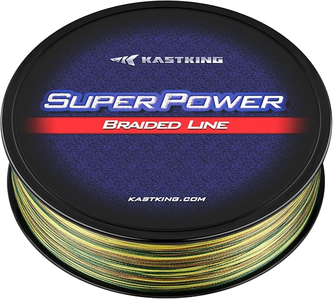 KastKing SuperPower Braided Fishing Line - Abrasion Resistant Braided Lines – Incredible Superline – Zero Stretch – Smaller Diameter – A Must-Have!
