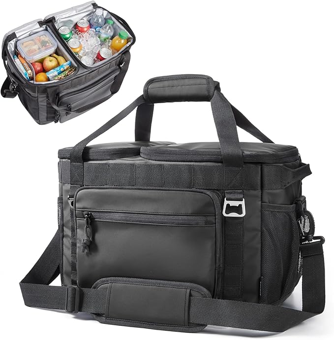 TOURIT Soft Sided Cooler Bag Insulated 30/48/60 Cans, Large Collapsible & Leakproof Ice Chest for Picnic, Beach, Camping, Travel, Sports Fan Coolers