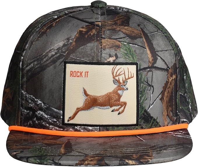 EDTREK Elite Youth Country Hat for Big Kids - Boys Snapback Hat with Flat Brim