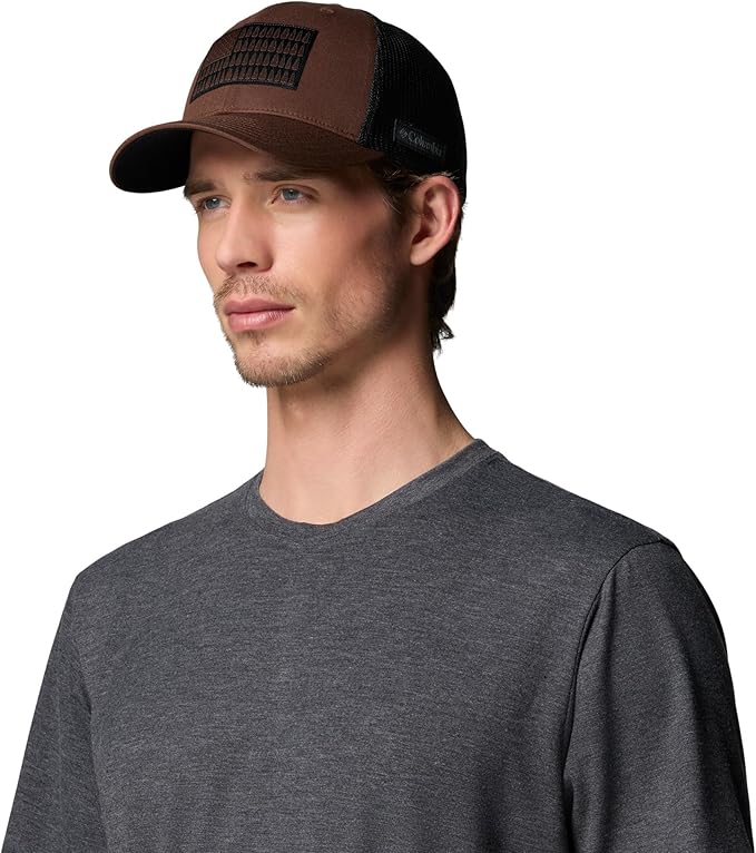 Columbia Unisex Adult PFG Logo Mesh Ball Cap