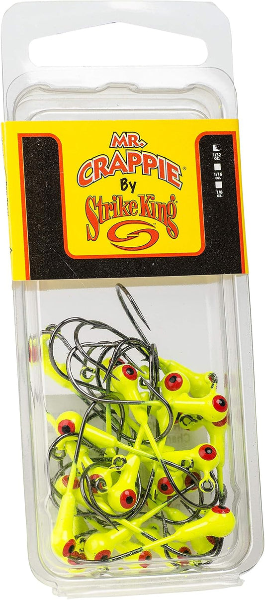 Strike King Mr. Crappie Jig Heads - 25 Pack