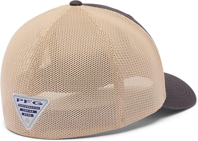 Columbia Unisex Adult PFG Logo Mesh Ball Cap