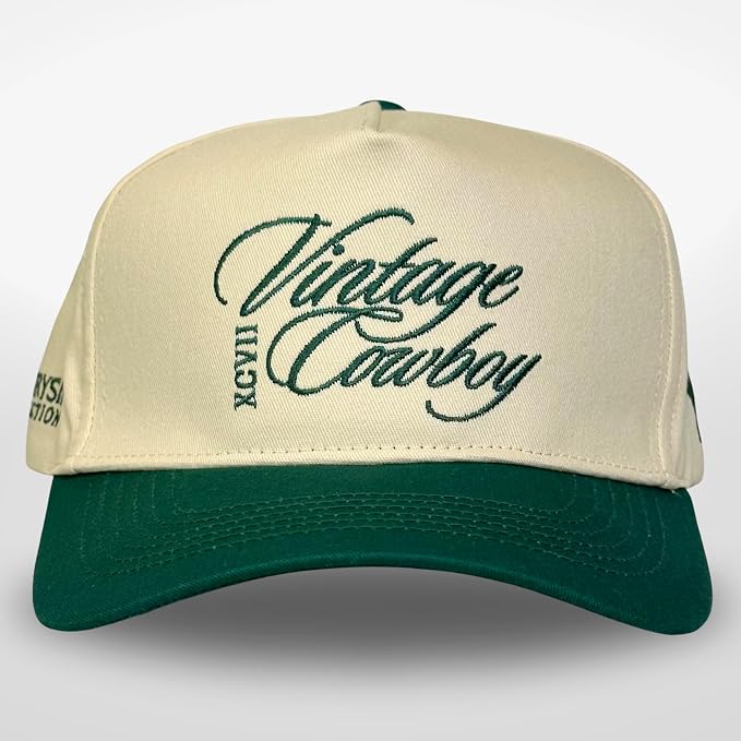 Vintage Western Trucker Hat | Men & Women | Country Cute Caps for Cowgirls Cowboys | Camo Denim Embroidered Cotton | Snapback