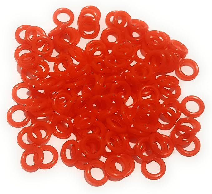 Reaction Tackle Wacky Rig Tool and O-Rings for Soft Plastic Worms, Bass Fishing Wacky Rig and Neko Rig Stick Bait Setup for Largemouth and Smallmouth