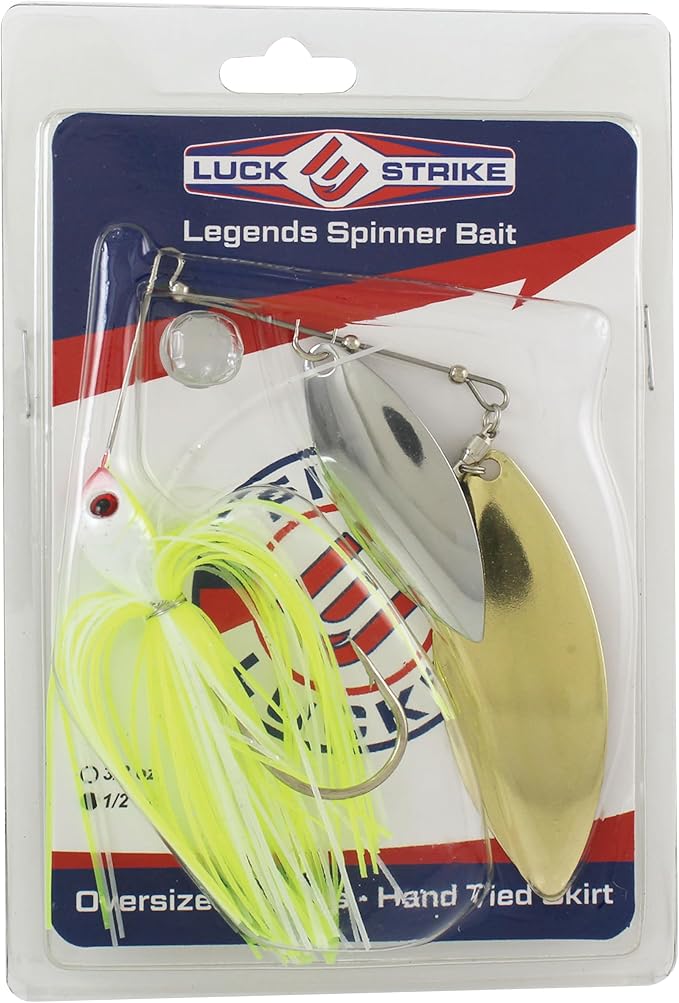 Luck E Strike Jimmy Houston Legends Spinner Bait with Willow Blades