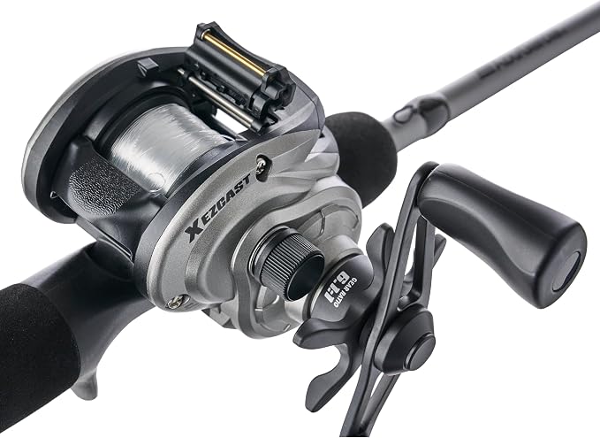 Abu Garcia Max X EZ Cast Baitcast Reel and Fishing Rod Combo