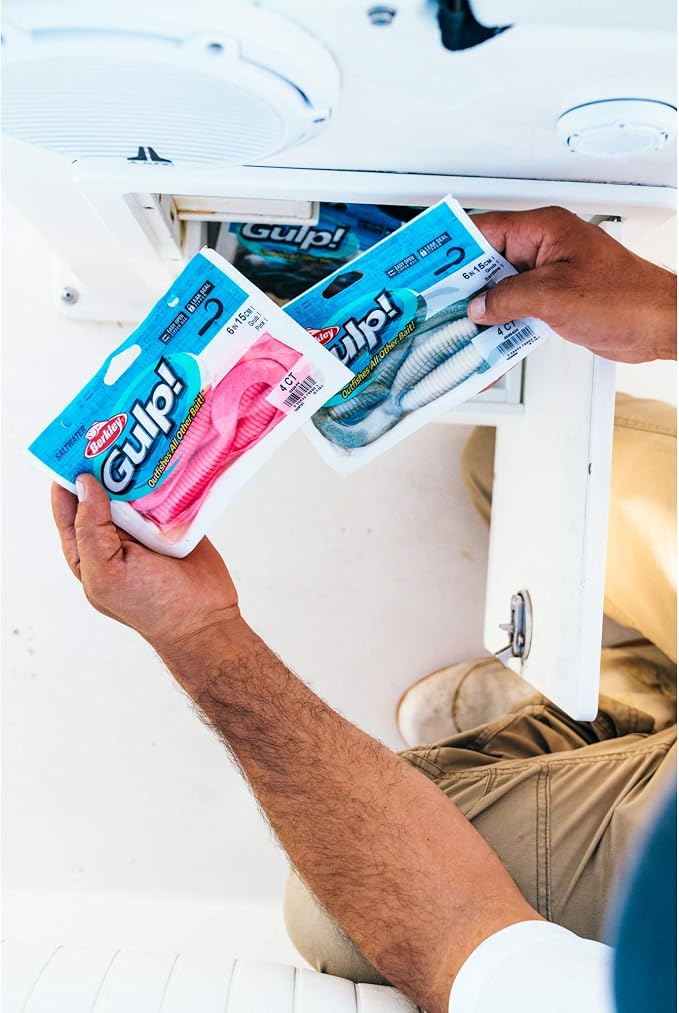 Berkley Gulp! Grub Saltwater Fishing Soft Bait