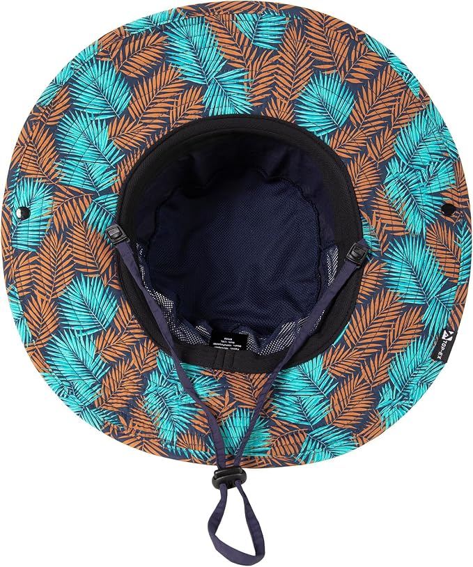 TOP-EX UVCoolix™ Bucket Hat for Men, Cooling Sun Hat Women, UPF 50 Wide Brim Boonie Hats Underbrim Prints, Breathable, M-XXL