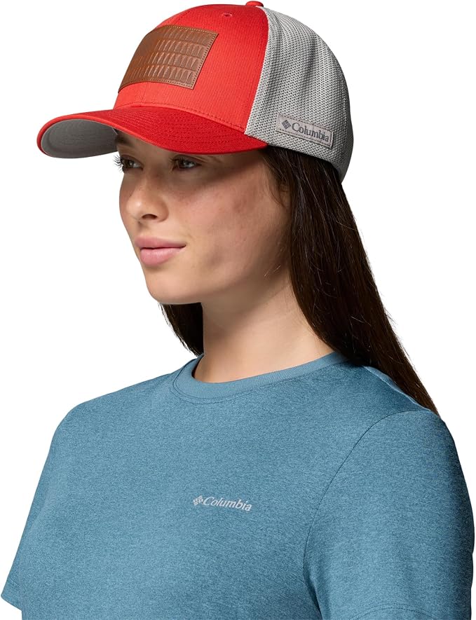 Columbia Unisex Adult PFG Logo Mesh Ball Cap