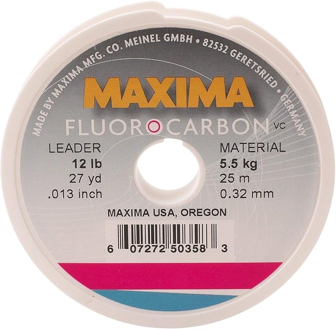Maxima Fishing Line Leader Wheel, Fluorocarbon