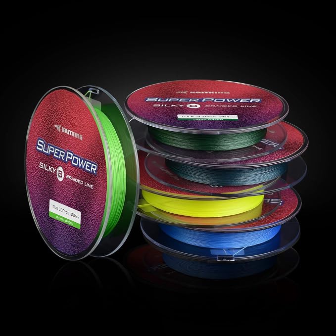 KastKing SuperPower Braided Fishing Line - Abrasion Resistant Braided Lines – Incredible Superline – Zero Stretch – Smaller Diameter – A Must-Have!