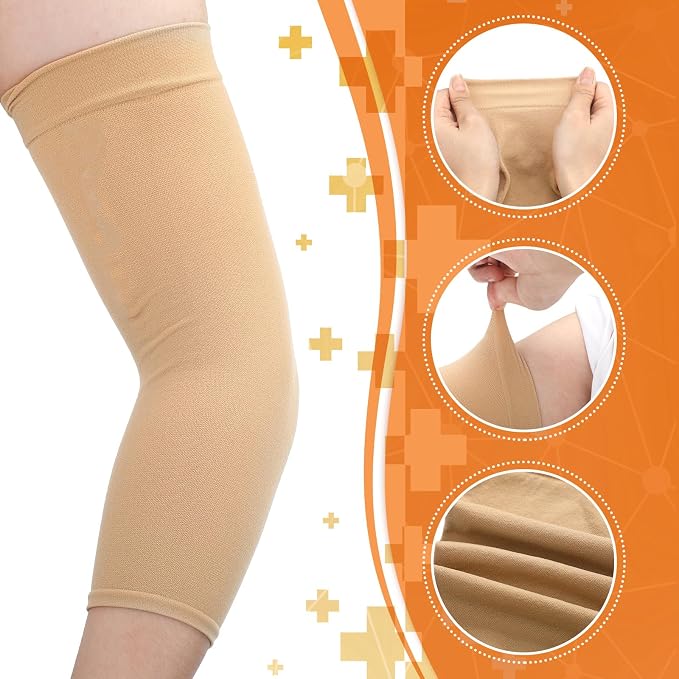 6 Pcs Picc Line Sleeve for Upper Arm Fistula Dialysis Sleeve Cover One Size Fits Most Breathable Arm Cover Adult