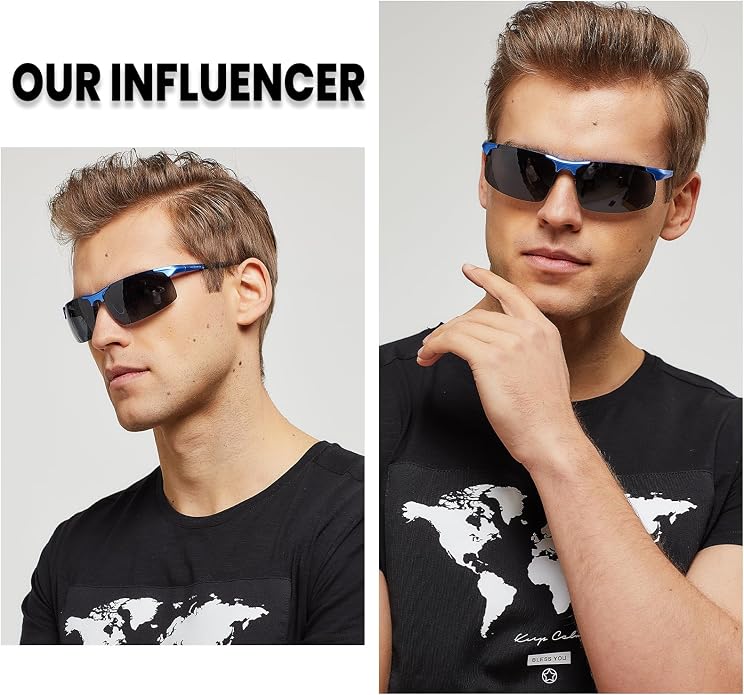 DUCO Polarized Sunglasses Mens Ultralight Carbon Fiber Sun Glasses for Men Driving Sports Fishing UV400 Protection DC8277