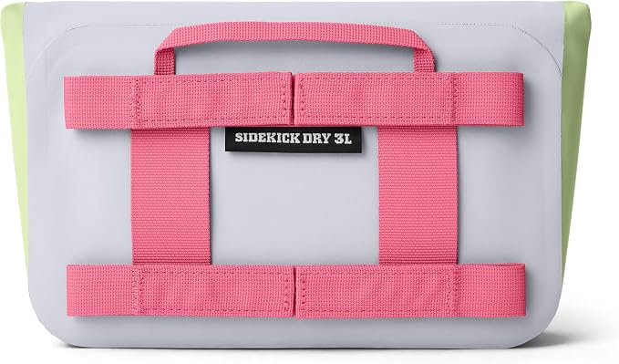 YETI Sidekick Dry 3L Gear Case, Mist/Pink/Grasshopper