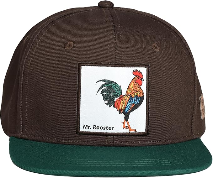 EDTREK Elite Youth Country Hat for Big Kids - Boys Snapback Hat with Flat Brim