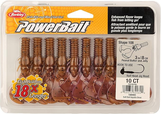 Berkley PowerBait Shape 108 Fishing Soft Bait