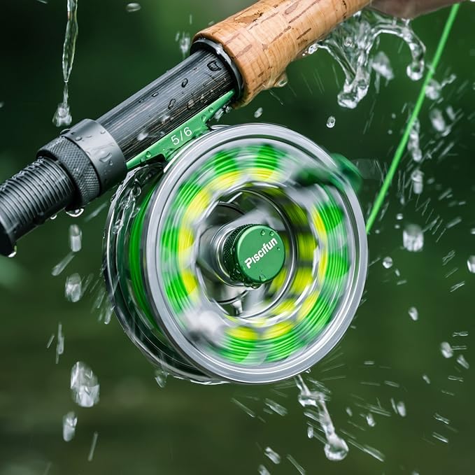 Piscifun Sword Fly Fishing Line with Welded Loop, Weight Forward Floating Fly Line, Available in WF1, WF2, WF3, WF4, WF5, WF6, WF7, WF8, WF9, and WF10 Weights, in Lengths of 90 and 100 Feet