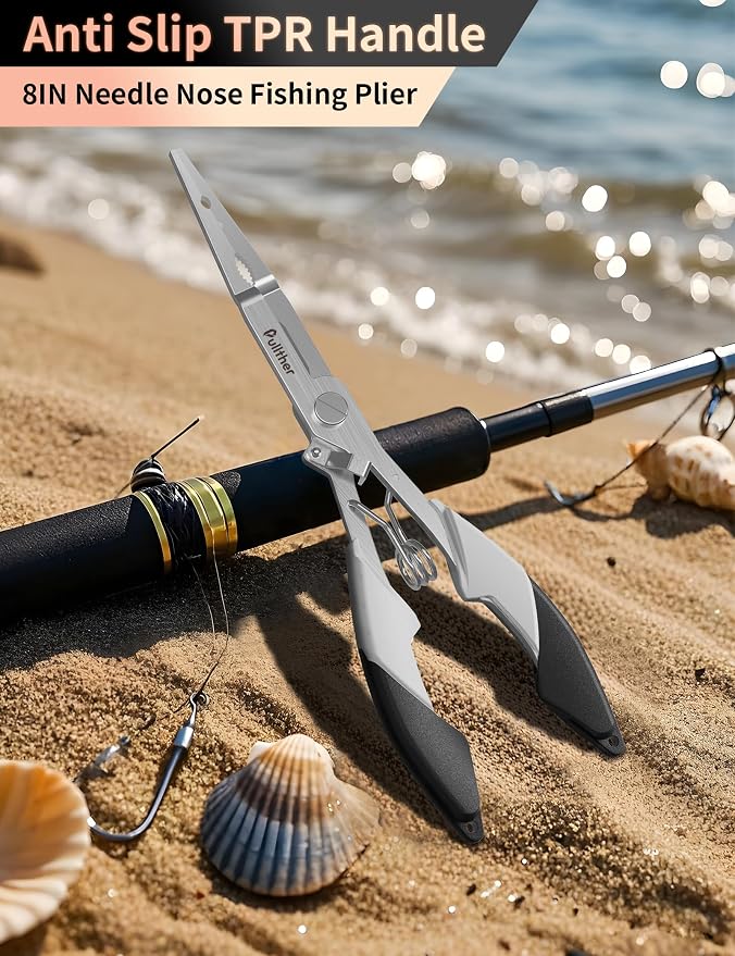 Fishing Gear,Hook Remover Fishing Pliers,Stainless Steel Fishing Tools,Multitool for Saltwater