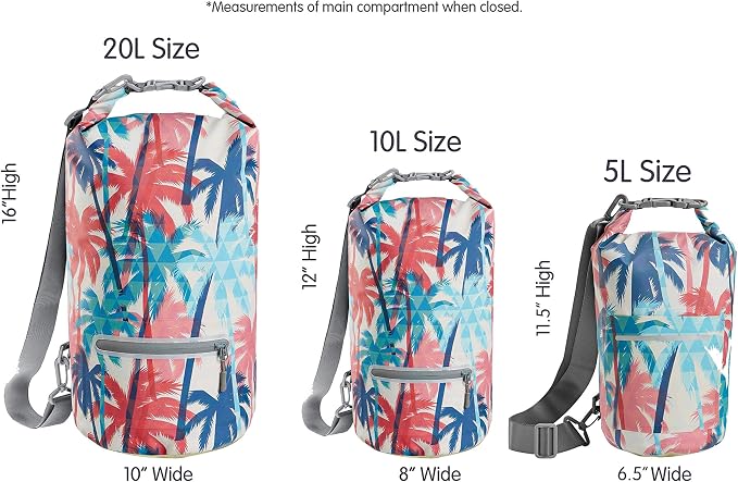 Skog Å Kust DrySak Roll Top Waterproof Bag, 5, 10 & 20 Liter