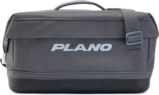Plano Weekend Softside 3500 Tackle Bag, Cutting-Edge Fishing Tackle Bag, Molded Waterproof Base, Spacious Storage, Die Cut Tool Sleeves, Daisy Chain Attachment Points