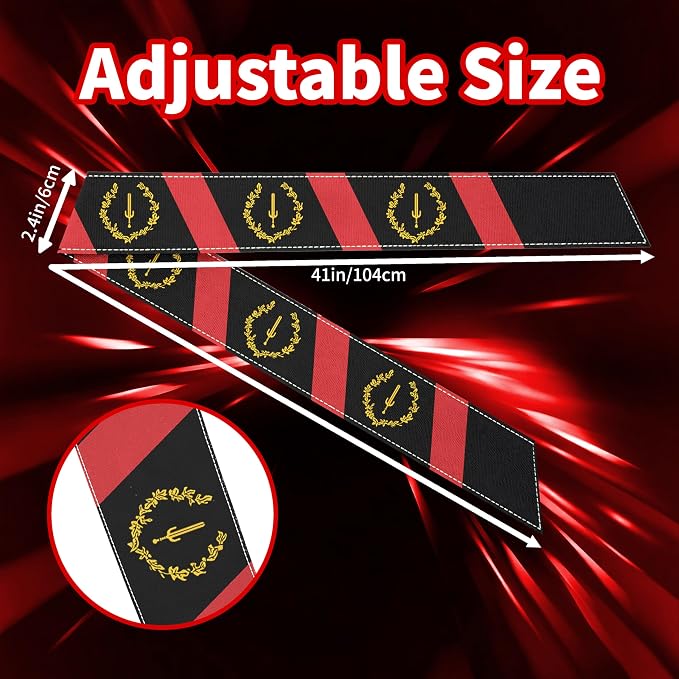 Tie Headband for Women & Men, Flag Patterned Sports Sweatband Head Wrap, Hair Bandana Accessory, 40" x 2.4"