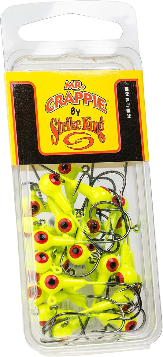 Strike King Mr. Crappie Jig Heads - 25 Pack