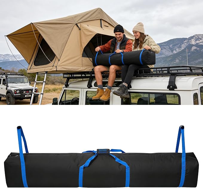 Heavy-Duty Waterproof Storage Bag for Tent Poles, Canopy Frames, Fishing Rods, Patio Umbrellas, Hammock & Outdoor Gear