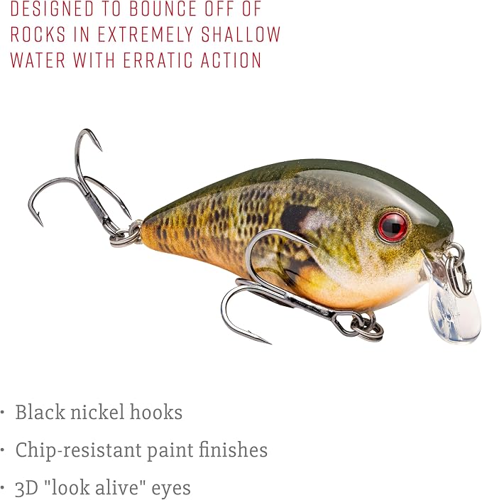 Strike King KVD 1.5 Shallow Square Bill Crankbait
