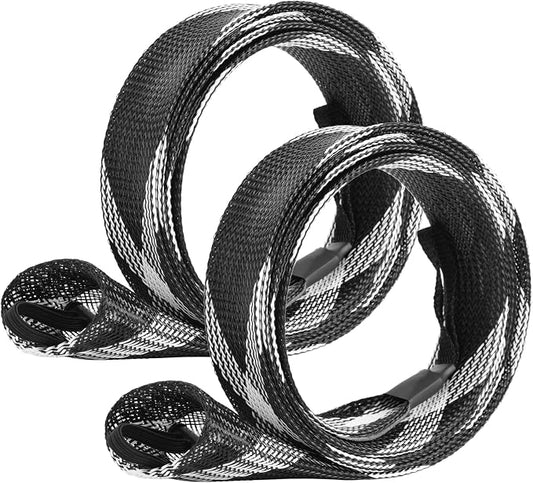 SF Fishing Rod Sock Fishing Rod Sleeve Rod Cover Braided Mesh Rod Protector Pole Gloves Fishing Tools for Spinning Fishing Rod,Casting Rod,Musky Rod, Ice Rod, Fly Rod, Spey Rod