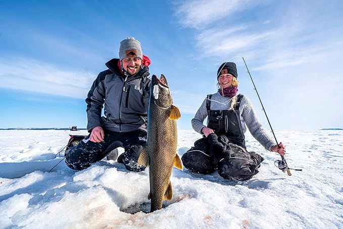 Northland Fishing Tackle Level-Head Predator Tube Jig, Assorted Sizes & Colors for Ice Fishing and Fishing Lake Trout, Northern Pike, and Burbot
