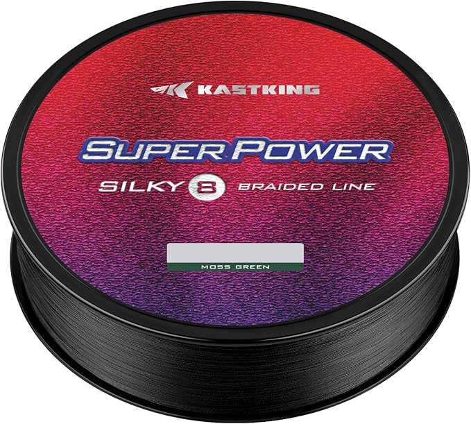 KastKing SuperPower Braided Fishing Line - Abrasion Resistant Braided Lines – Incredible Superline – Zero Stretch – Smaller Diameter – A Must-Have!
