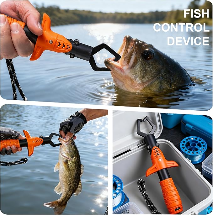 Fillet Knife Set for Beginner, Fishing Pliers Precisely, Fish Measuring Tape, Non Slip Grip Fishing Knife, Saltwater Fishing Accessories, Great Value Fishing Tackle