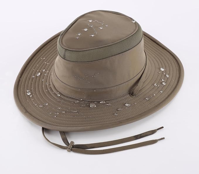 Home Prefer Classic UPF 50+ Men's Sun Hat Wide Brim Bucket Hat UV Protection Fishing Hat for Men Beach Safari Gardening Golf