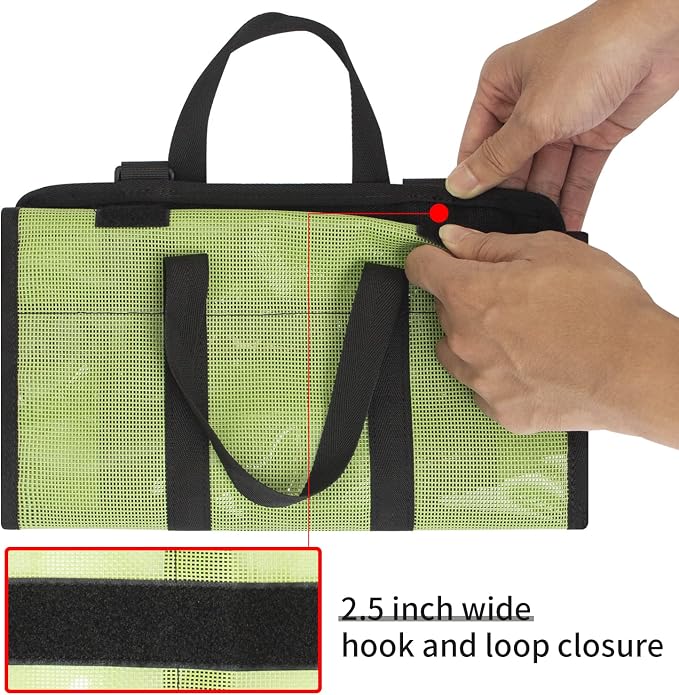 Lure Bag 6 Pocket PVC Protective Cover Durable Fishing Bag Trolling Lure Tackle Box