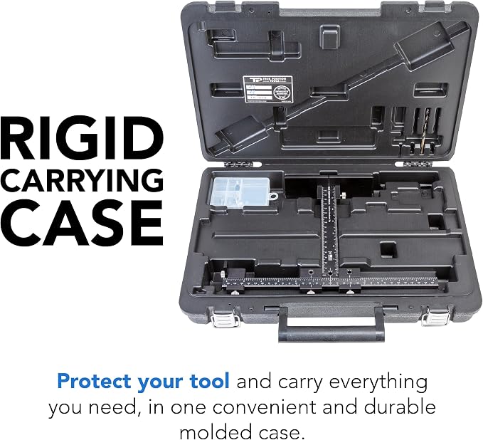 The Original Cabinet Hardware Jig - Made in USA - Most Accurate Tool for Knobs and Pulls - Hand Calibrated by True Position Tools