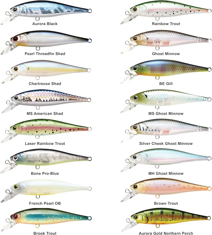 LUCKY CRAFT Pointer 78SP Fishing Lures, 3” Jerkbait Freshwater Bass & Trout Lures, Suspending 4ft–5ft Depth, Jerkbait with Walk-the-Dog Action, Precision Bass Fishing Gear and Accessories