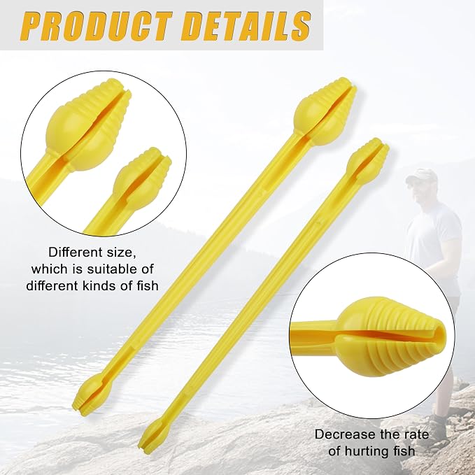 Plastic Fishing Hook Disgorger Snelled Fish Hook Remover Tool Portable Unhook Tool Fish Extractor Detacher Dehooker Fishing Gear Accessories