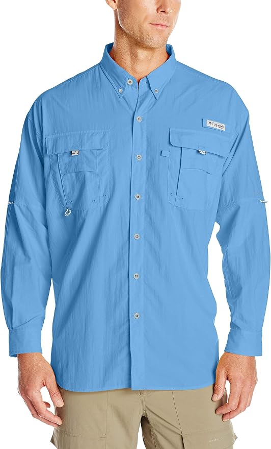 Columbia Men's PFG Bahama II Long Sleeve Fishing Shirt
