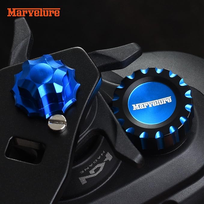 Tension Mechanical Brake Knob, Zero Adjuster Cap, Compatible for Shimano Curado MGL, SLX DC, SLX DC XT Baitcasting Reels