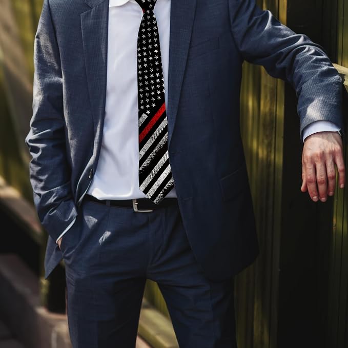 Men's Ties Slim Necktie Skinny Ties For Men Adjustable Neck Ties for Men