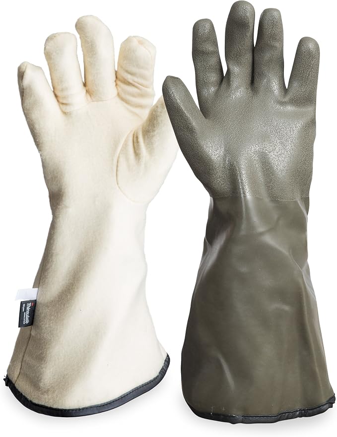 Extreme Cold Weather PVC Coated with Thinsulate Lined Decoy Hunting Gloves, 330, One Size Fits Most